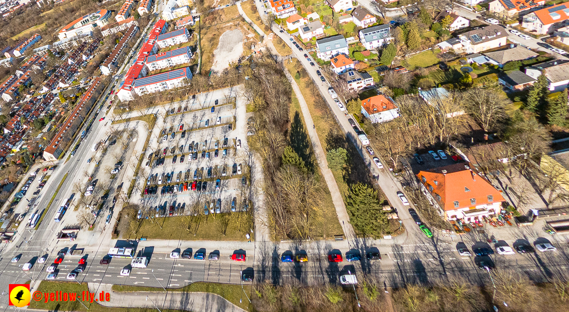 20.02.2023 - der Hachinger Bach zwischen Berg am Laim und Neuperlach